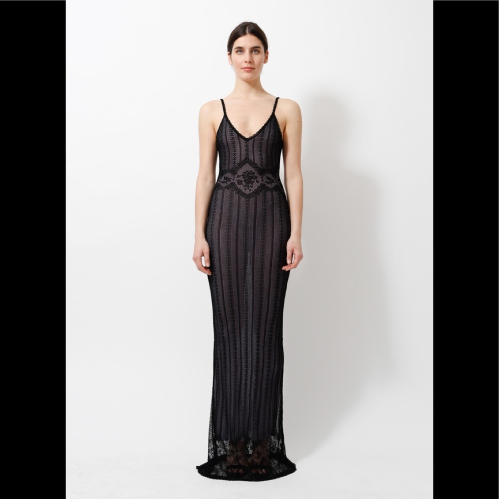 Vintage Christian Dior Crocheted Dress